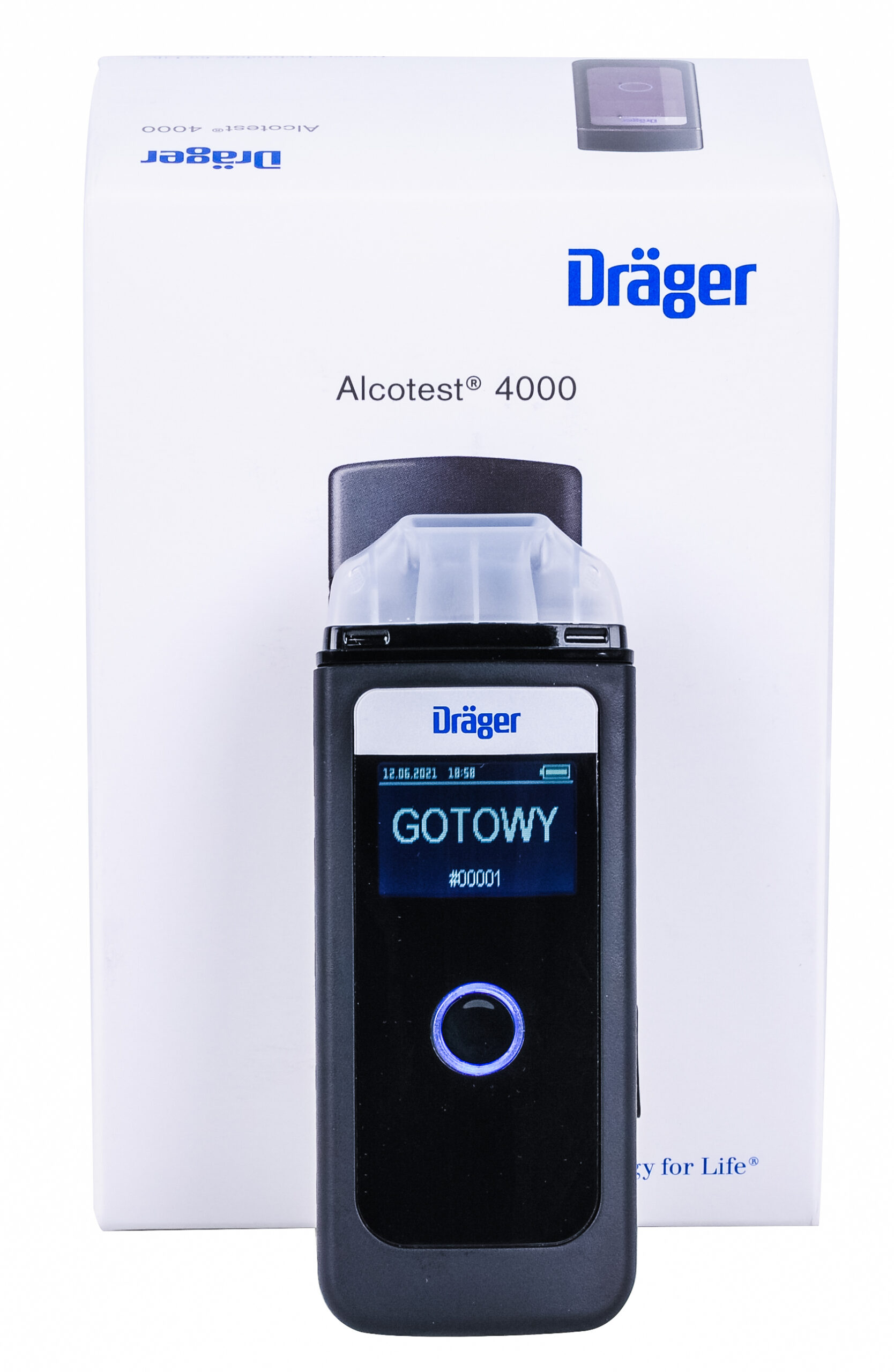 Alkomat Dräger Alcotest 4000 + Certyfikat Adiustacji + serwis - obrazek 5