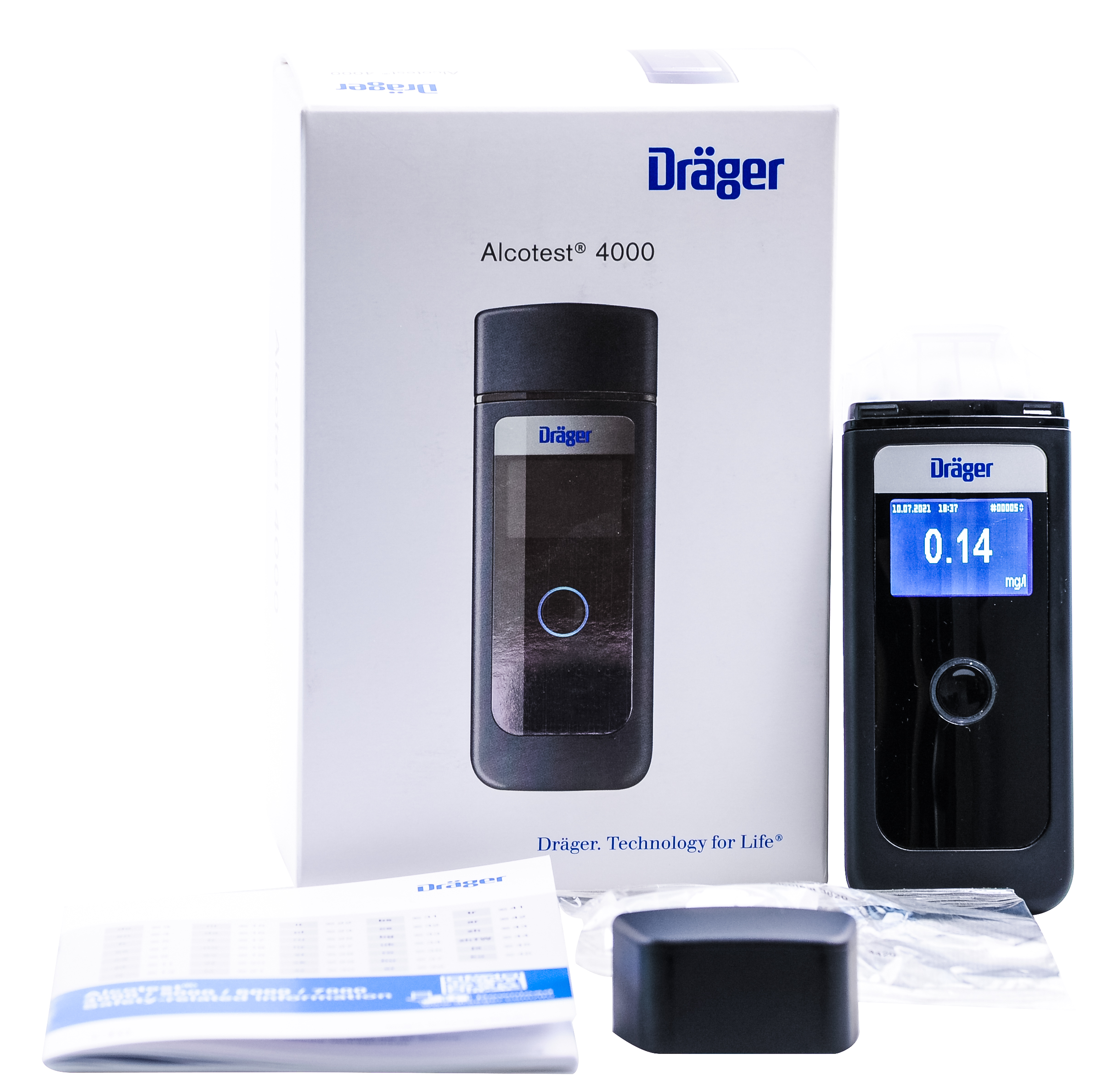 Alkomat Dräger Alcotest 4000 + Certyfikat Adiustacji + serwis - obrazek 11